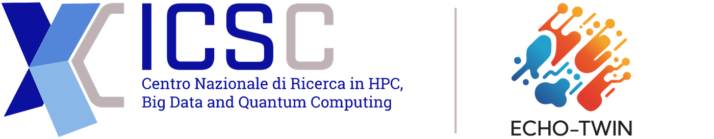ICSC, Centro Nazionale di Ricerca in HPC, Big Data and Quantum Computing, and ECHO-TWIN